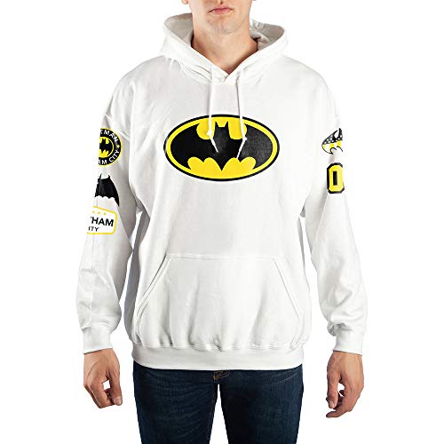 Batman Comic Book Superhero Graphic Hoodie-Medium