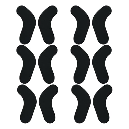 Tuxxjzm Almohadillas de espuma para botas de snowboard, 6 pares de almohadillas de espuma para botas de esquí, acolchado de espuma adhesiva para botas de esquí y snowboard