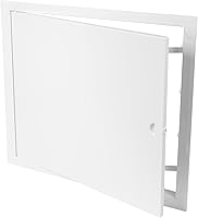 Vista 66 de Panel de acceso de plástico blanco de 12 x 16 pulgadas. Panel de puerta de eje de servicio. Plomería, electricidad, calefacción, panel de acceso