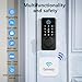 Smart Lock Set Electronic Digital Keypad Door Lock Compatible with Alexa (G2 Gateway Included)