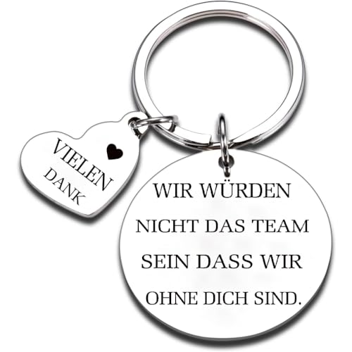 Tecreo Boss Coach Wertschätzung Geschenke Team Geschenk Schlüsselanhänger Wir würden nicht das team sein dass wir ohne dich sind Dankeschön Geschenk Schlüsselanhänger für Trainer, Chef, Kollegen