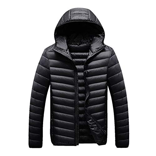 Doudoune homme à capuche chaud duvet de canard manteau hiver AKT 2020