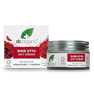 Dr. Organic Crema De Dia Rosa De Damasco 50Ml. 1 Unidad 300 g