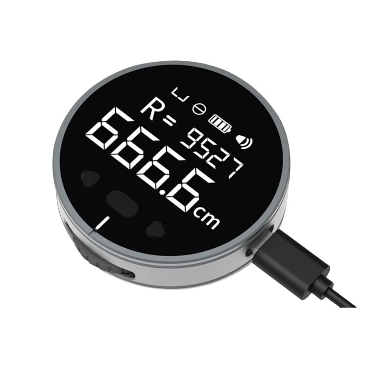 Mini Ruler Rechargeable Rolling Digital Tape Measure Portable Multifunctional Rangefinder Arc Curve Volume Craftsmen,Tailor Scale Clothing Sewing Soft Ruler Measuring Tools