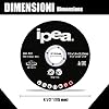 IPEA Dischi da Taglio in Metallo e Acciaio Inossidabile - 10 Pezzi - Disco per Smerigliatrice Angolare e Flessibile - Lame da Taglio per Metallo, Ferro, Alluminio - Misure 115 x 1 x 22 mm