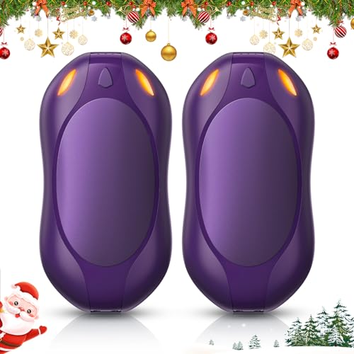 WHATOOK Chauffe Main Rechargeable, 2-Pièces Chaufferette Main Electrique Reutilisable Magnetique...
