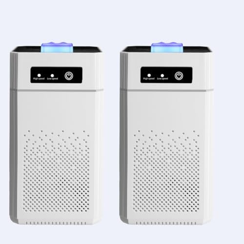 2 Pack Air Purifiers for Bedroom HEPA Air Purifier With