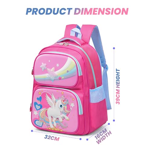 Image of Storite School Bag for Girls Kids 15L