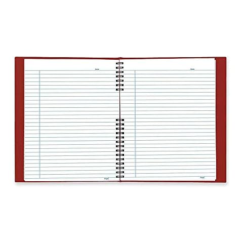 Blueline NotePro Notebook, Red, 11 x 8.5 inches, 200 Pages (A10200.RED) Cover