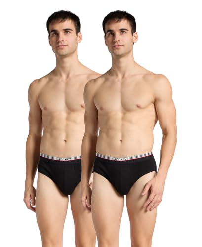 Image of Jockey US49 Men Super Combed Cotton Solid Brief with Ultrasoft Waistband (Pack of 2)
