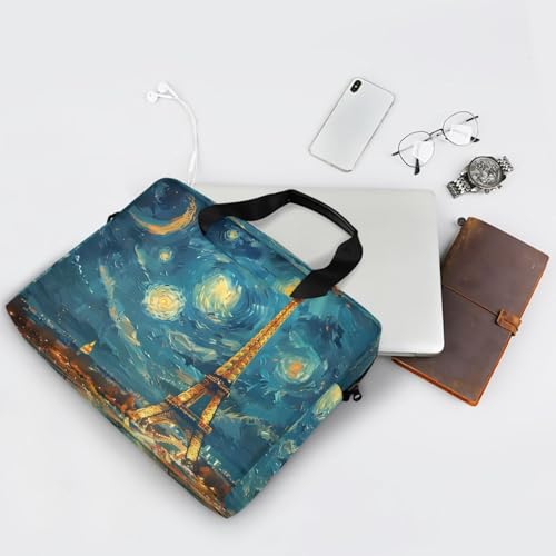Bolso Maletín para Laptop 13-15.6 Pulgadas ALAZA Van Gogh miniatura 7