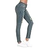 Resfeber-Womens-Ripped-Boyfriend-Jeans-Cute-Distressed-Jeans-Stretch-Skinny-Jeans-with-Hole Resfeber Women's Ripped Boyfriend Jeans Cute Distressed Jeans Stretch Skinny Jeans with Hole