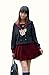 Girls Japan Costumes Short School Uniform Daily Fashion Party Cosplay Wine red Skirts(S)