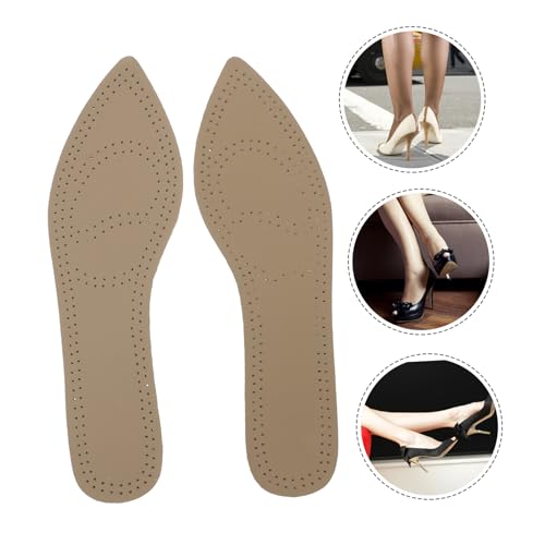 Plantillas TOYANDONA de cuero para tacones altos, 2 pares miniatura 7