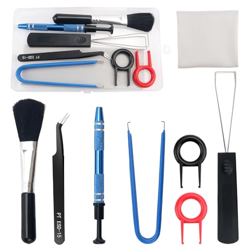 Yixisi 8 Piezas Kit Limpieza De Teclado, Herramienta Agarre De 4 Garras, Extractor De Teclas Para Teclado Mecanico, Herramientas Para Agarrar Piezas Pequeñas Chips Ic, Tuercas, Limpieza De Teclados Yixisi 8 Piezas Kit Limpieza De Teclado, Herramienta Agarre De 4 Garras, Extractor De Teclas Para Teclado Mecanico, Herramientas Para Agarrar Piezas Pequeñas Chips Ic, Tuercas, Limpieza De Teclados