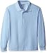 Genuine Boys' Long Sleeve Pique Polo