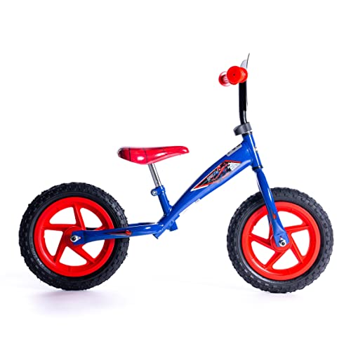 Miniatura 2 de Huffy Marvel Spiderman Balance Bike Blue and Red 3-5 Year Old