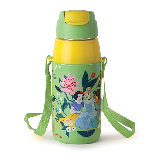 Image of CELLO Kidzbee Era 400 Insulated Kids Water Bottle 400 ml, Green | 3D Touch & Feel Dream Weavers Design One Hand Grip Lightweight Leakproof Easy Sip Flip Cap Insulated Water Bottle for School Kids