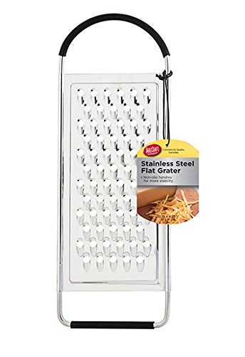 TableCraft Stainless Steel Flat Grater