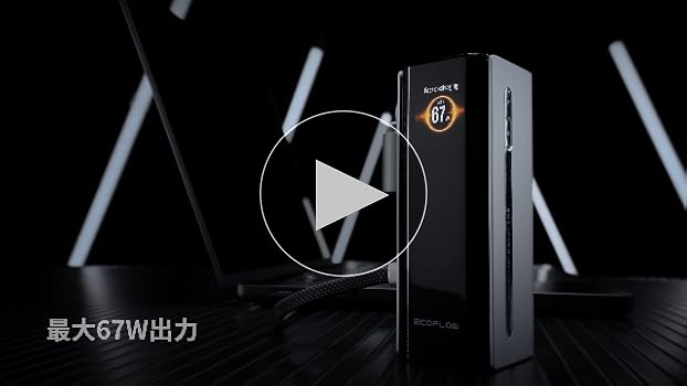 Amazon | EcoFlow RAPID Pro 3-in-1モバイルバッテリー 10000mAh