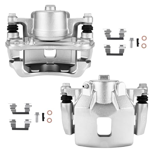 Image of SCITOO Front Left+Right Brake Calipers With Bracket 18B4881 18B4880 Compatible For Chevrolet Cobalt 2005-2010 For Pontiac G5 2007-2009 For Pontiac Pursuit 2005-2006