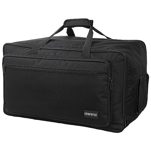 Image of Speaker Carrying Bag with Thickened Sponge for Compact 15 inch Speaker Cabinets; Heavy-Duty Fits QSC K15, Yamaha DXR15 and more (IT-TOTE15), Black