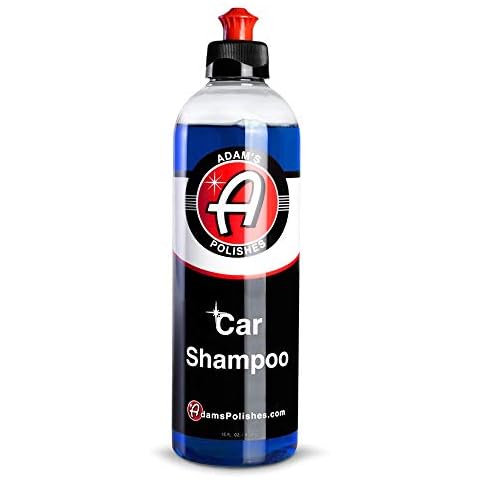Adam's Polishes Car Wash Shampoo (16 fl. oz), pH Best Car Wash Soap For Snow Foam Cannon or Gun For Pressure Washer & 5 Gallon Bucket, Powerful Safe Spot Free Cleaning Liquid Auto Detergent Cover