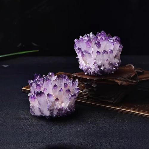Améthyste brute de protection pour créer un espace de méditation et de feng shui zen