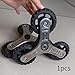 Etyldya 2Pcs Stair Climbing Wheels Replacement Portable Triangle Trolley Wheels