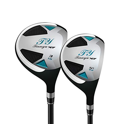 Golf Clubs Complete Set for Men 13 Piece Includes Titanium Golf Driver, 3 & #5 Fairway Woods, 4-SW Irons, Putter and Golf Bag