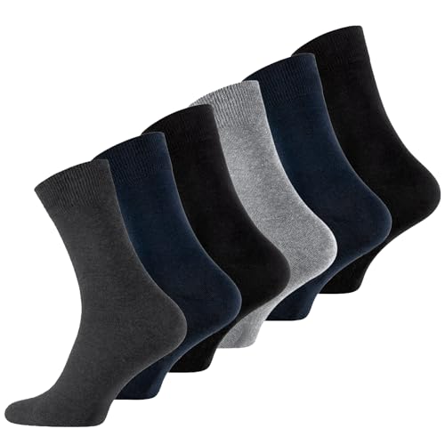 Chaussettes Homme Bambou Lot de 6
