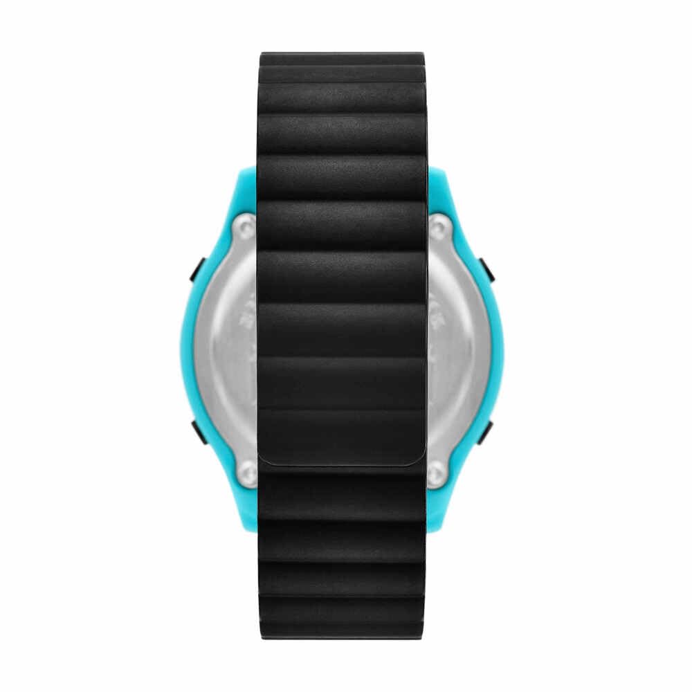 Skechers Reloj para Hombre, Movimiento Digital con Correa de Silicona