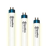 iQuatics Aquarium Tropical/Marine Fish Tank Fluorescent Light Bulb T5 (3 Pack), White 14000k, 39w 850mm 34" - Image 1