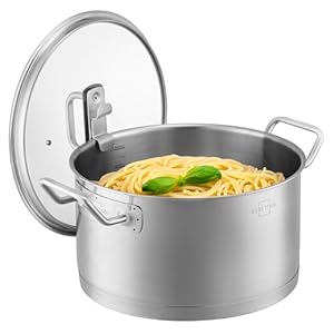 SILBERTHAL Induktion Kochtopf mit Deckel 5,8L