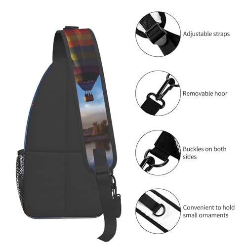 Bolso cruzado bandolera para hombre y mujer estilo urbano miniatura 5