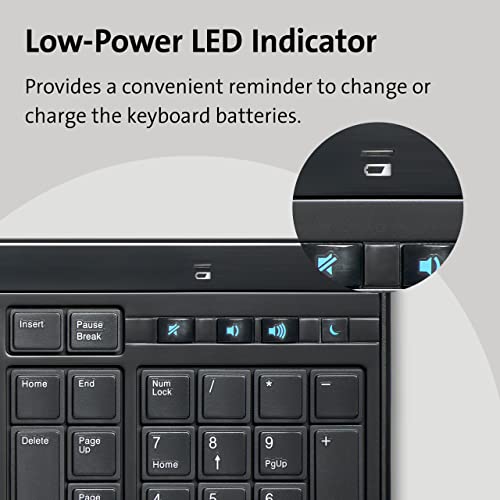 Image of Kensington Slim Type Wired Keyboard (K72357USA), Black (Pack of 4)