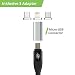 Produktbild Liamoo Magnet Connector -Micro-USB- mit 3 Adaptern USB-Type-C - Micro-USB - kompatibel mit Apple magnetisches Laden und Sync