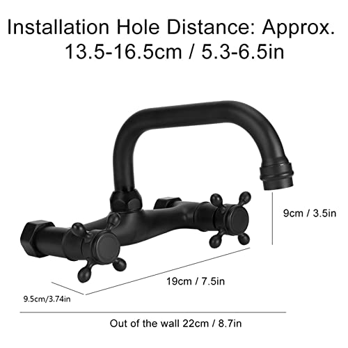 mezcladora de pared para lavabo marca Tomotato (2)