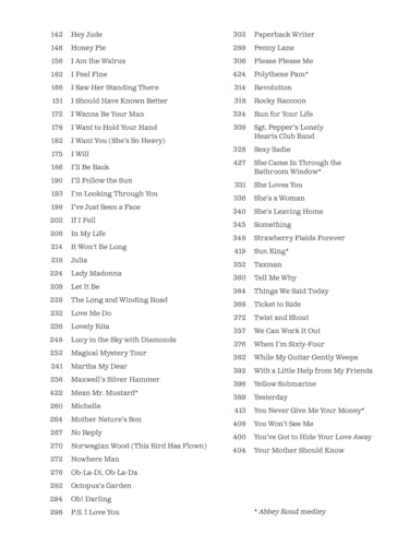 The Beatles Sheet Music Collection | Piano Vocal Guitar Songbook with Chords and Lyrics | Over 100 Songs in Piano Vocal Guitar Arrangements | Music Book for Beginners and Experienced Players - Image 5