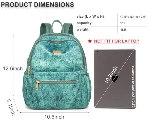 Image of Pealwel Mini Backpack Purse for Women,Small Nylon backpacks for Ladies Backpacks Women Anti Theft Travel Bag (Graffiti)