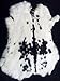 1pcs Natural Spotted Tanned Rabbit Hide Skin (12