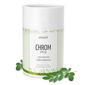 Sanuvit Chrom 200 µg Kapseln Vegan