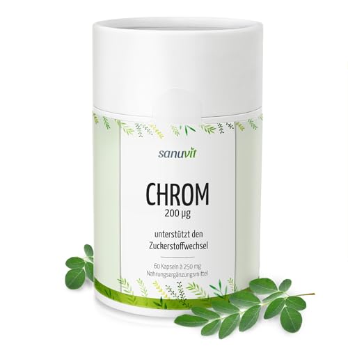 Sanuvit Chrom 200 µg Kapseln Vegan