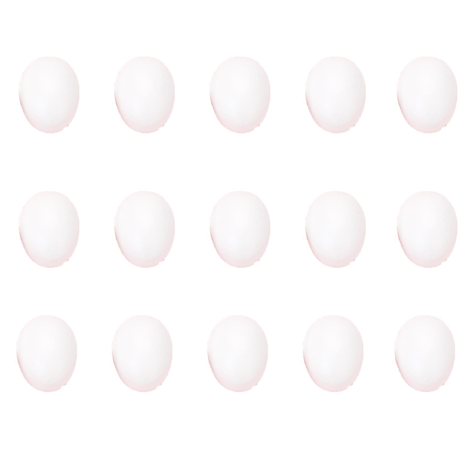 Piankowe jajka do rękodzieła, piankowe jajka na wiosnę, Wielkanoc, święta, rękodzieło, ręcznie robione, malarstwo, projekty szkolne (20 cm / 7,87 cala 15 szt.)