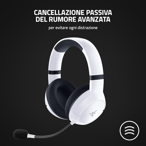 Kaira per Xbox - Cuffie da Gioco Wireless per Xbox Series X/S (Driver TriForce in Titanio da 50 mm, Microfono cardioide HyperClear, Xbox Wireless) Mercury Bianco - Cuffia gaming - Immagine 5