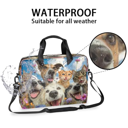 Maletín para portátil unisex 14-16 pulg resistente agua miniatura 3