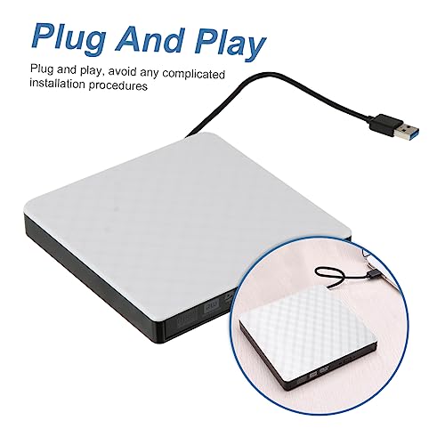 Graveur CD DVD externe USB compatible ordinateurs portables bureau