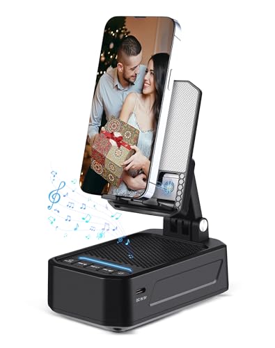 kabelloser Induktive Lautsprecher mit Handyständer,Keine Bluetooth-Verbindung erforderlich,Lautstärke um 200{1248df817309743338ad27bd57f1eb99590b03648e17b5abeca2bd71438841ae} erhöhen,Ideal alsGeeignet für Männer/Frauen Väter und Mütter, zu Weihnachten/Geburtstagen kabelloser Induktive Lautsprecher mit Handyständer,Keine Bluetooth-Verbindung erforderlich,Lautstärke um 200{1248df817309743338ad27bd57f1eb99590b03648e17b5abeca2bd71438841ae} erhöhen,Ideal alsGeeignet für Männer/Frauen Väter und Mütter, zu Weihnachten/Geburtstagen