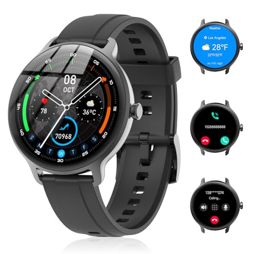 Smart Watch for Men Women(Answer/Make Calls), Smartwatch Built-in AI Voice, 1.27' HD Fitness Tracker...
