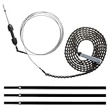 beamUP 10CX 10 Foot Garage Door Extension Kit, Chain, Black